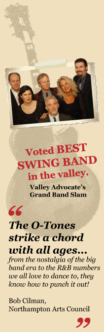 Voted BEST SWING BAND in the Valley!